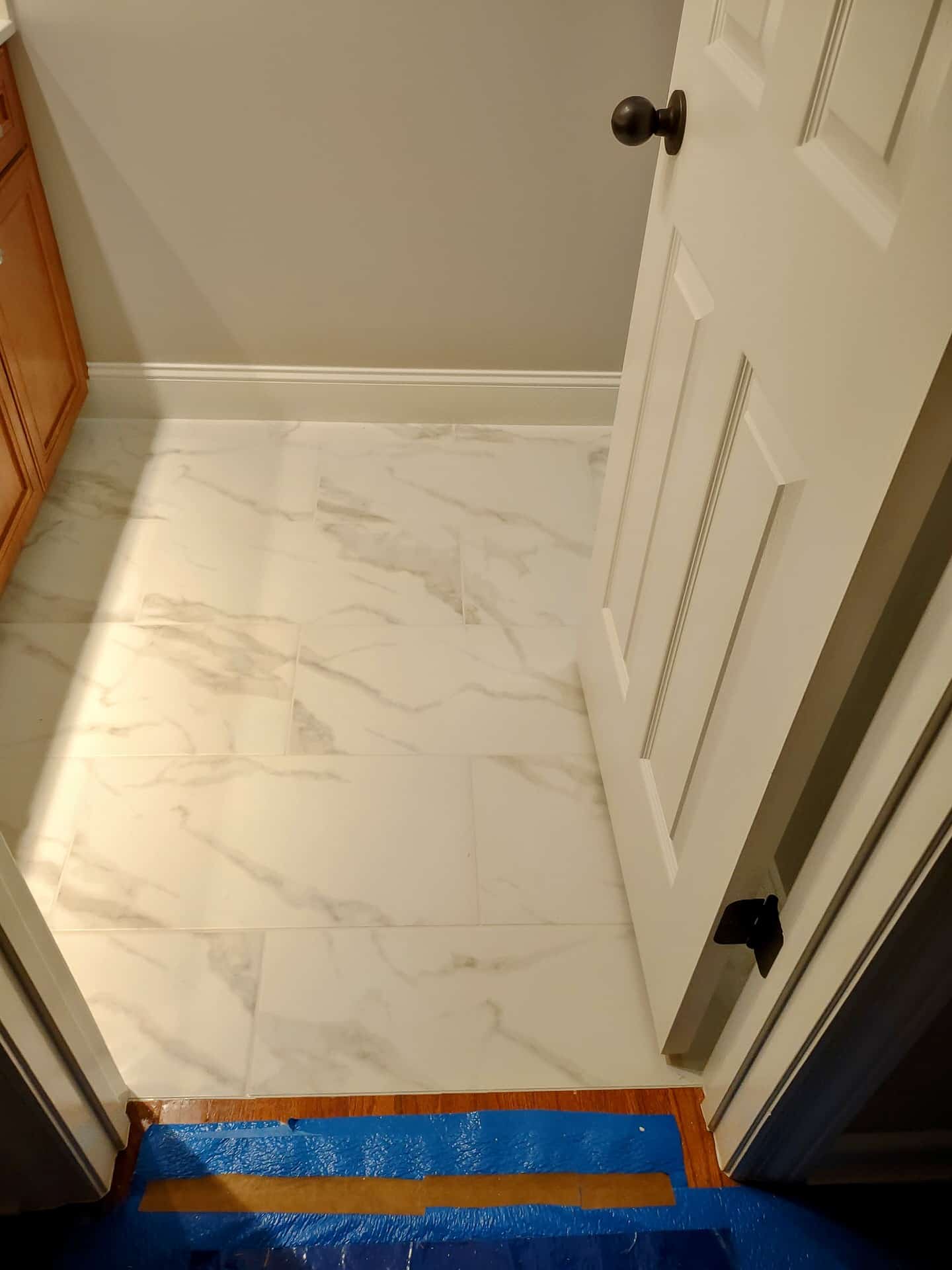 floor tile after